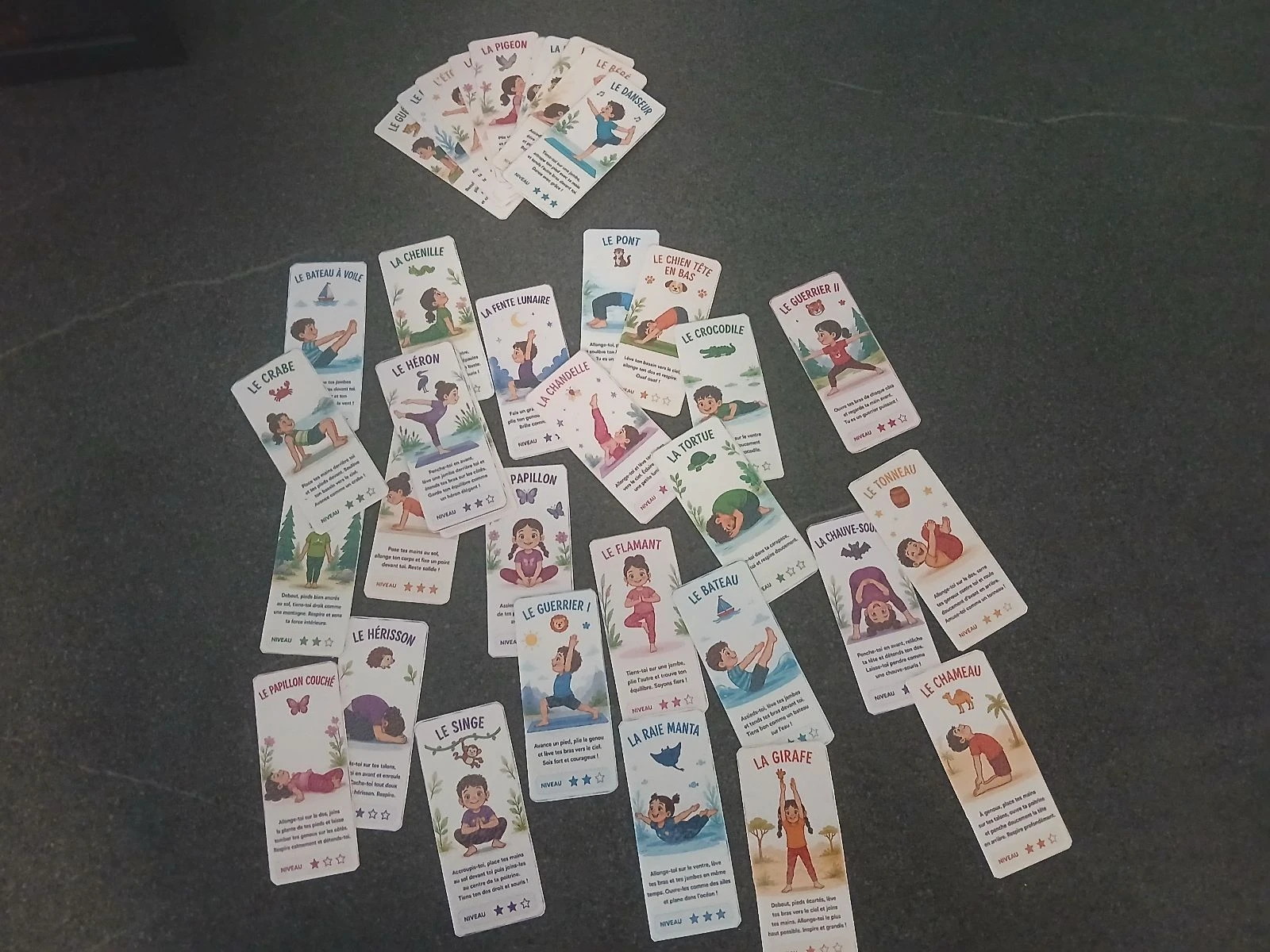 🌿Cartes de yoga pour enfants🌺